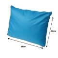 Cuscino per giardino swing mix : Blu