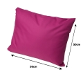 Cuscino per giardino swing mix : Rosa