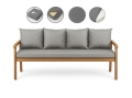 Cuscino per giardino swing mix : Grigio