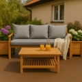 Cuscino per giardino swing mix : Grigio