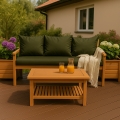 Cuscino per giardino swing mix : Verde