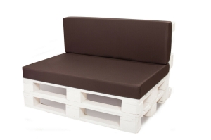 PalettenKissen - Flat: Braun