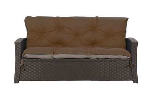 Sofakissen  rattan:  Braun