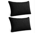 Poduszki dekoracyjne antracyt na kanapę i sofę