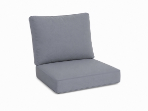 Poduszka na fotel ogrodowy technorattan Pastel : Pudrowy błękit