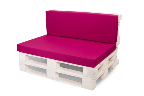 CUSCINI PER PALLET - FLAT: Rosa