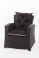 Coussin fauteuil de jardin - Enkel: Le Noir