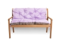 CUSHION FOR A TWO-THREE-SEAT GARDEN BENCH Purple