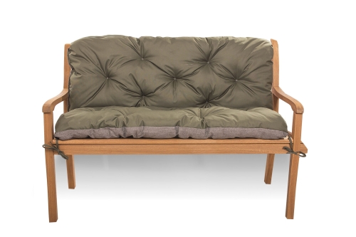 CUSHION FOR A TWO-THREE-SEAT GARDEN BENCH Green
