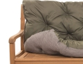 CUSHION FOR A TWO-THREE-SEAT GARDEN BENCH Green