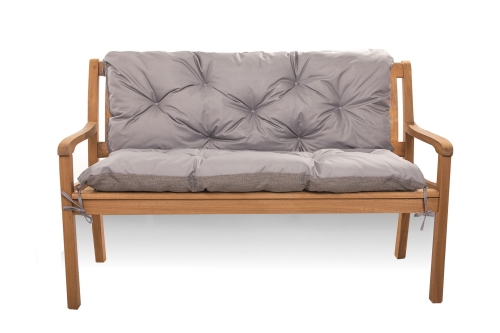 CUSHION FOR A TWO-THREE-SEAT GARDEN BENCH Grey