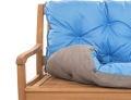 CUSHION FOR A TWO-THREE-SEAT GARDEN BENCH  Blue