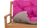 CUSHION FOR A TWO-THREE-SEAT GARDEN BENCH Pink