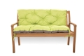 CUSHION FOR A TWO-THREE-SEAT GARDEN BENCH Lemon
