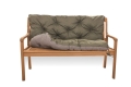 CUSHION FOR A TWO-THREE-SEAT GARDEN BENCH Green