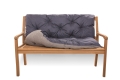 CUSHION FOR A TWO-THREE-SEAT GARDEN BENCHt Navy Blue