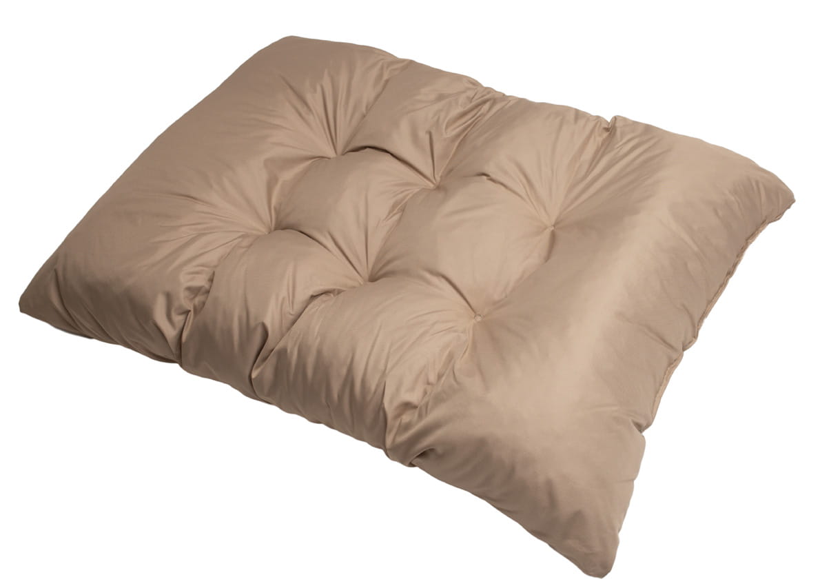 Spatium Cuscini Per Pallet Sfoderabili Impermeabili, Schienale Corto 60x40x15 Cm, Beige, Spessore 20 Cm